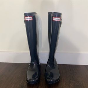 HUNTER TALL RAIN BOOTS 🌧 SIZE:9